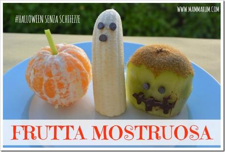 Ricette di Halloween per bambini: la frutta mostruosa
