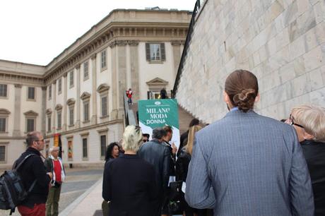 in Alberto Zambelli ... Look dalla Milano Fashion Week