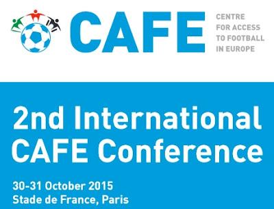 Centro per l'Accesso al Calcio in Europa (CAFE), seconda conferenza internazionale 30-31 Ottobre