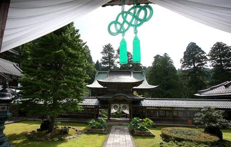 Un padiglione dello Eiheiji nella prefettura di Fukui. Foto di Elena Bianco