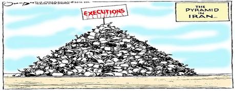 executions pyramid in Iran