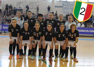 Lazio Calcio a 5 femminile bi-campione d'Italia categoria Juniores