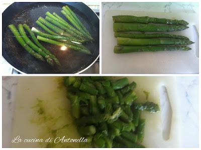 Paccheri con asparagi al profumo di mare