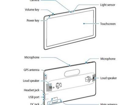 Manuale Samsung Galaxy View istruzioni Pdf Tablet Android 18.4 pollici