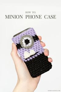 Evil Minion Inspired Phone Case Crochet Pattern 1