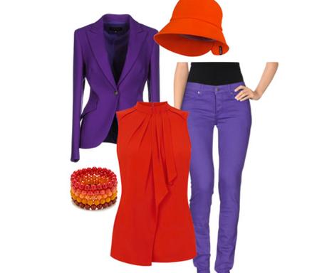 abbinare-vestiti-viola-rosso