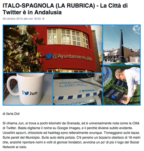 La città di Twitter è in Andalusia (e io già la amo)
