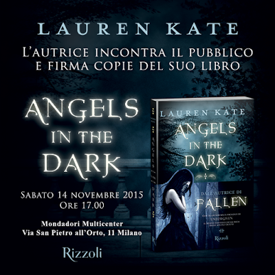 Incontro autore: Lauren Kate alla Rizzoli di Milano