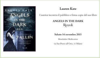 Incontro autore: Lauren Kate alla Rizzoli di Milano