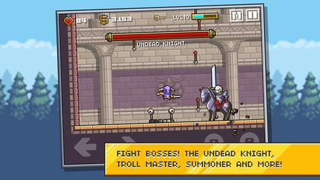 Devious Dungeon 2 per iPhone e Android – uno splendido arcade RPG retrò!!!! boss