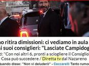 Marino dimette, intima dimissioni consiglieri comunali