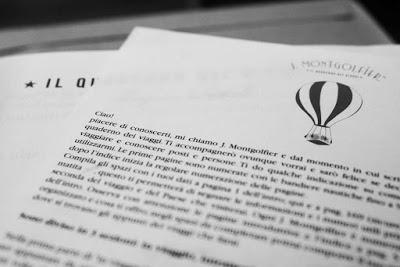 Presentazione del quaderno dei viaggi J.MONTGOLFIER a Torino