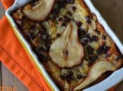 Clafoutis pere cioccolato