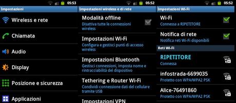 Togliere Messaggio Samsung Galaxy S5 Reti Wi-Fi disponibili