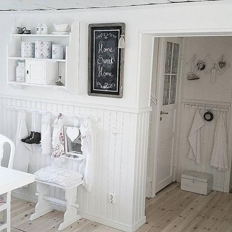 Nordic Shabby Chic a casa di Sonja