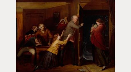 The Outcast by Richard Redgrave, RA. 1851. Royal Academy of the Arts, London.