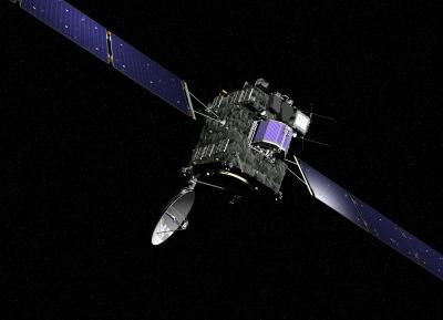 La sonda Rosetta che ha rilevato l'ossigeno sulla cometa