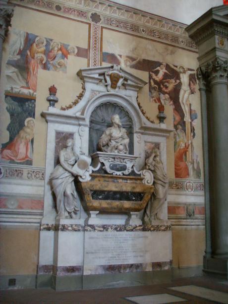 Giuseppe Gonnelli, Monumento a Galileo Galilei nella Chiesa di S.Croce
