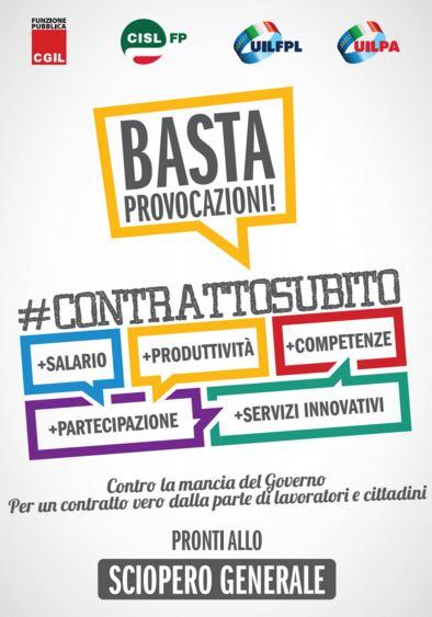 Sindacati unitari, altro che mancia, vogliamo 150 euro di aumenti salariali o sarà sciopero generale