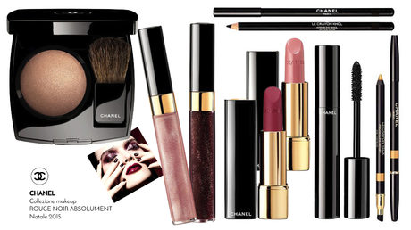 NATALE 2015 • CHANEL MAKEUP - Collezione Rouge Noir Absolument