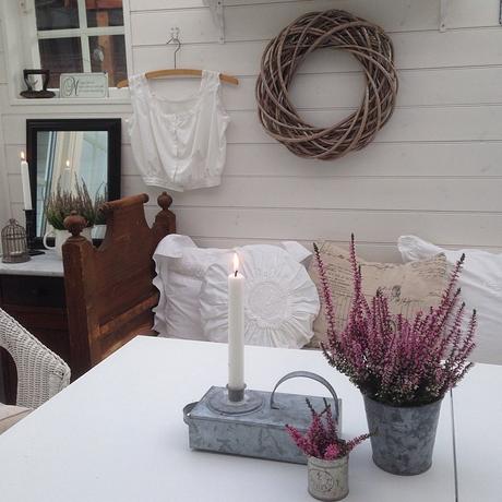 Nordic Shabby Style-  Pennellate d’autunno per una bella casa in Norvegia