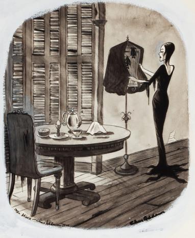 Charles Addams, una biografia del padre della famiglia più dark del mondo dei fumetti.