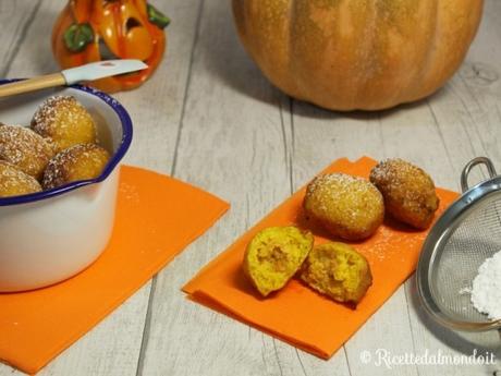 Frittelle di zucca dolci