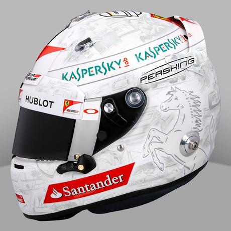 Arai GP-6 S.Vettel Messico 2015 by Jens Munser Designs