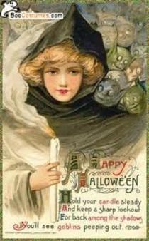 The origins of 'Hallowe'en', 'All Saints Day' and 'All Souls Day' traditions.