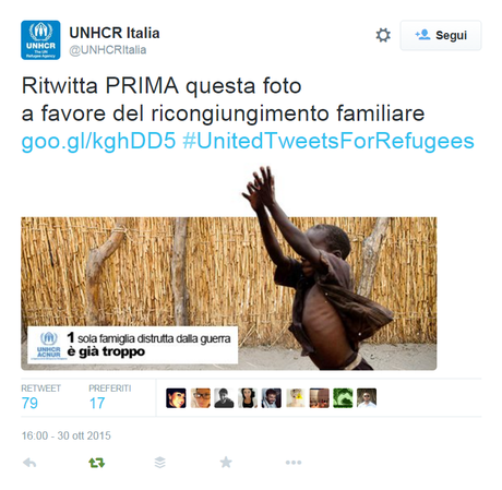 UNHCR: United Tweets For Refugees