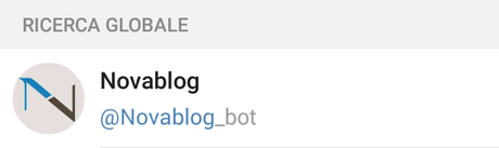 Novablog sbarca su Telegram: ecco il bot ufficiale per seguirci!