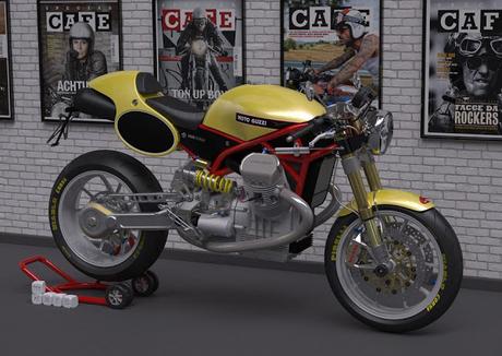 Design Corner - Moto Guzzi Le Mans 1400 by Bermuda Design