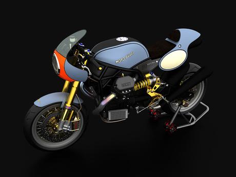 Design Corner - Moto Guzzi Le Mans 1400 by Bermuda Design