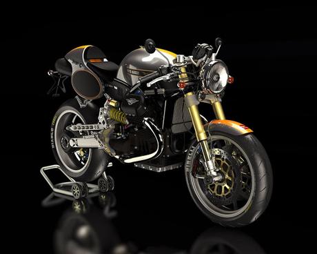 Design Corner - Moto Guzzi Le Mans 1400 by Bermuda Design