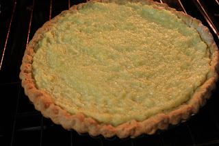 Coconut custard pie nello stile delle Fiji