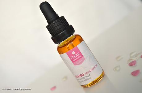 [Review] Crema viso al Mirtillo & Siero alla Rosa di Flow Kosmetiikka