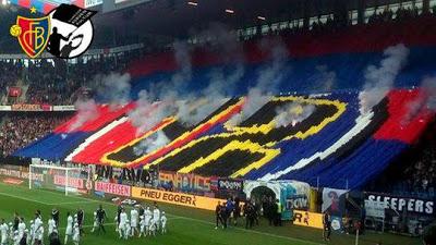 (VIDEO)FC Basel fans away vs FC Vaduz, 31.10.2015, Switzerland