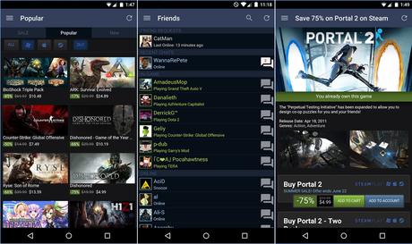 Steam v.2.1.3 APK Download per Android