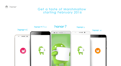 Huawei annuncia i dispositivi che verranno aggiornati a Marshmallow