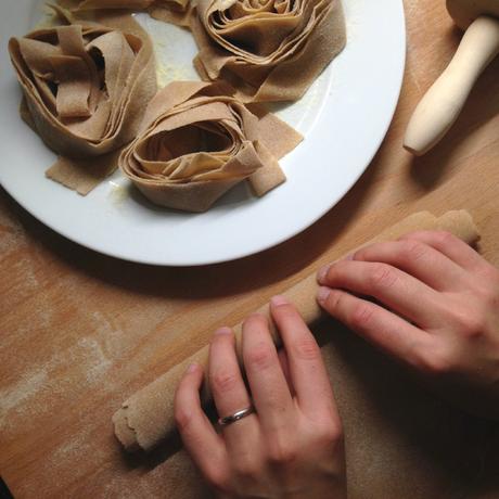 Facendo le pappardelle