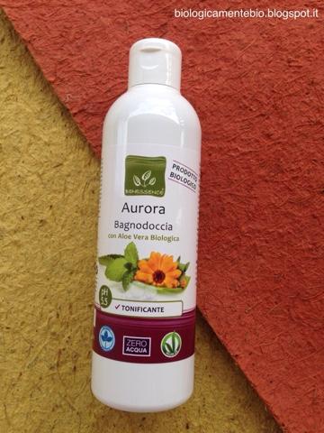 BENESSENCE: AURORA BAGNODOCCIA CON ALOE VERA BIOLOGICA