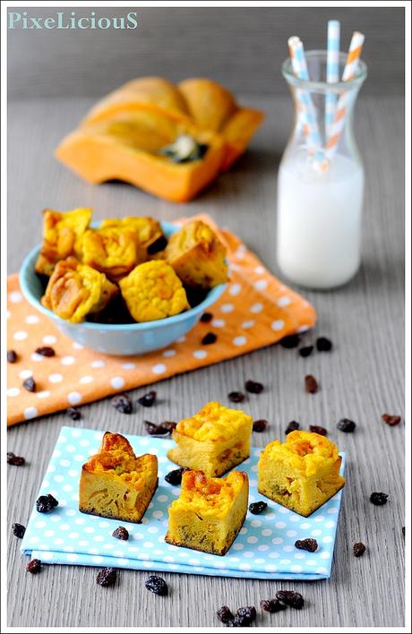 Dolcetti di Zucca con Uvetta e Zenzero