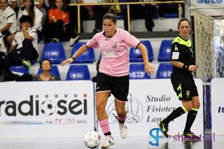 Fernanadez Marquez la migliore in campo per il Salins calcio a 5 femminile contro la SS Lazio