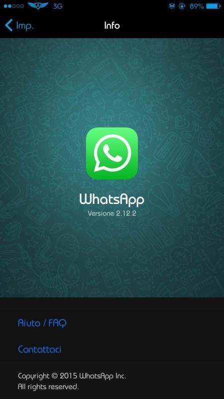 WhatsApp per iOS si aggiorna con il supporto al 3D Touch, alle risposte rapide, ai messaggi importanti e a iOS 9.x [Aggiornato x6 Vers. 2.12.10]