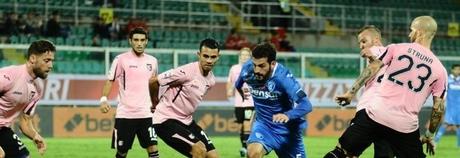 Un brutto Palermo sbatte sul muro Empoli