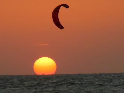 tramonto a Tel Aviv