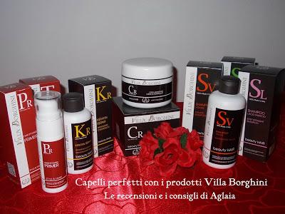 Capelli perfetti con i prodotti Villa Borghini