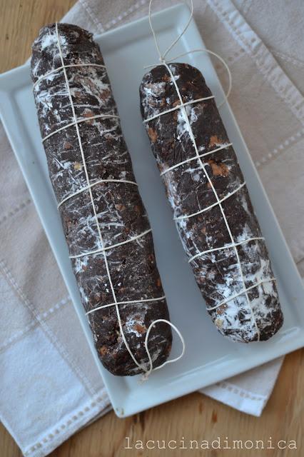 SALAME DI CIOCCOLATO (senza uova)