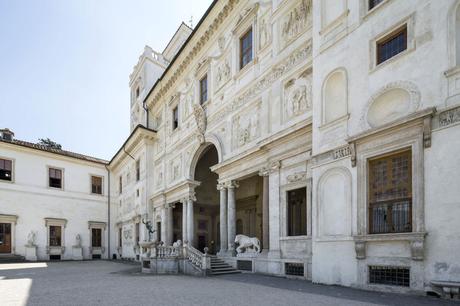 UNA CORDATA ROMANA PER LA CAFFETTERIA E CUCINA DI VILLA MEDICI