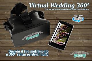 Video del matrimonio a 360°